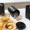 Russell Hobbs Ribbed 3-Piece Canister Set - Black RH03268EU7