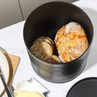 Russell Hobbs Ribbed Bread Bin - Black RH03269EU7