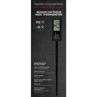 Black indoor/outdoor meat thermometer with digital display and long probe, suitable for cooking and BBQ.