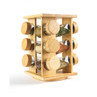 Salter Rotating Spice Rack - 12 Refillable Glass Jars BW14238