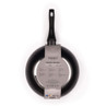 Black marble ceramic 28cm stir-fry pan in packaging, Progress brand