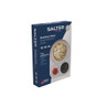 Salter stainless steel dual platform kitchen scale in retail packaging
