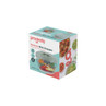 Progress Neutrals Mini Chopper retail box, showing green lid and chopped veg.
