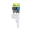3 piece bottle brush set with flexible heads for deep cleaning hard-to-reach areas