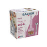 Salter pink 3-in-1 blender set packaging with attachments visible on box