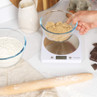 Salter Disc Digital Kitchen Scale - White 1036 WCFEU12