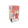 Giles & Posner Funfair popcorn maker retail box, showing red popcorn maker with popped corn.