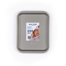 Medium grey baking tray, Salter Essentials range, shown in packaging.