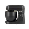 Black and gold stand mixer with Salter branding, bowl attached, product image.
