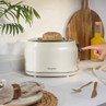 Salter Retro 2-Slice Toaster - Cream EK6724CRM