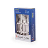 16 piece stainless steel cutlery set in blue Russell Hobbs Vienna packaging
