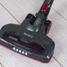 Beldray multisurface vacuum cleaner head with LED lights on light wood floor