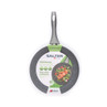 Grey non-stick 28cm fry pan in packaging, Salter Marblestone collection