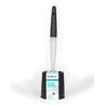 Grey Beldray antibac solution toilet brush with refillable dispenser on stand