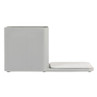 Grey Salter kitchen sink organiser with sponge tray, shown empty