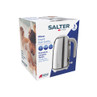 Salter Muse chrome rapid boil kettle box packaging