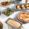 Salter Marble 3-Piece Roasting Tray Set - Grey BW14356