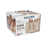 Salter Malmo 4-slice beige toaster retail box, modern Nordic design.