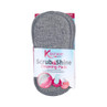 Grey double-sided cleaning pad in Kleeneze Scrub & Shine retail packaging