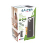 Salter 3 in 1 electric can opener box packaging, black model shown