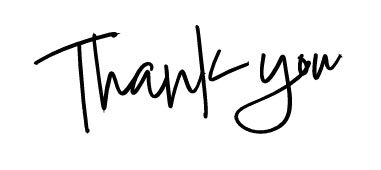 Thank You