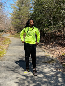 Signature Sweatshirt (Lime/Black) - GFA Modern Christian Apparel