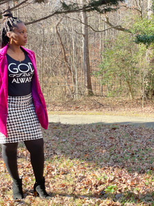 Signature T-Shirt (Black/White) - GFA Modern Christian Apparel