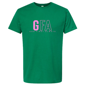 God First Always Logo Tee - Modern Christian Apparel