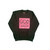 Signature Border Sweatshirt (Black/Pink)  - GFA Modern Christian Apparel