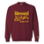 Blessed & Highly Favored Sweatshirt (Burgundy/Gold) - GFA Modern Christian Apparel