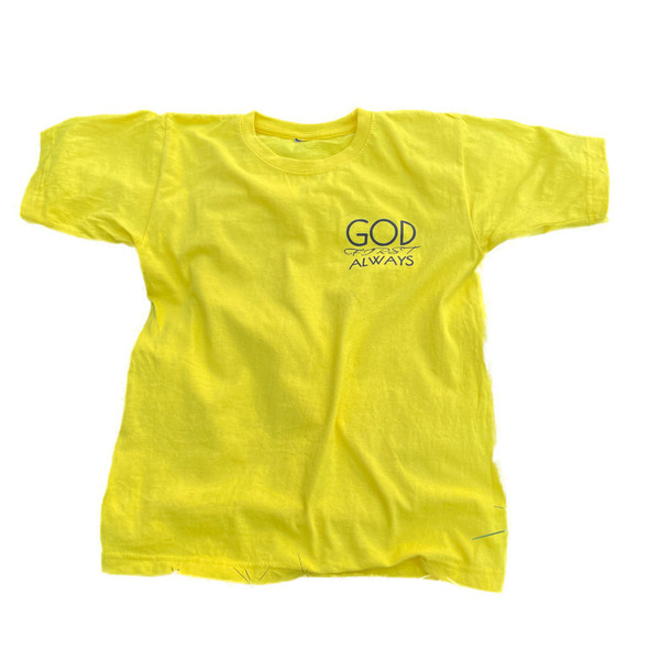 Signature T-Shirt (Yellow/Black) - GFA Modern Christian Apparel