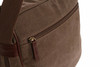 WB-6015 - Woodbridge large cross body flap over canvas satchel