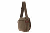 WB-6015 - Woodbridge large cross body flap over canvas satchel