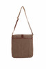 WB-6022 - Woodbridge large cross body flap over canvas bag