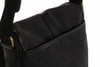 WB-6022 - Woodbridge large cross body flap over canvas bag