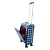 HBY-0104 - HIGHBURY Unique Blue Box Ultra Light Weight Luggage