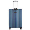 HBY-0160 - HIGHBURY Marrakesh Blue Stripe Ultra Light Weight Luggage