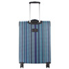 HBY-0160 - HIGHBURY Marrakesh Blue Stripe Ultra Light Weight Luggage