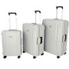 HBY-0173 - Silver - HIGHBURY - Guard Hard Luggage Trolley Cases