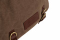 WB-6015 - Woodbridge large cross body flap over canvas satchel