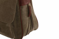 WB-6014 - Woodbridge large cross body flap over canvas bag