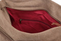 WB-6014 - Woodbridge large cross body flap over canvas bag