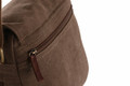 WB-6018 - Woodbridge large cross body flap over canvas bag