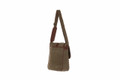 WB-6022 - Woodbridge large cross body flap over canvas bag