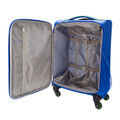 EV-428 EVEREST 4 Wheeler Cabin Trolley Case in Blue