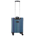 HBY-0160 - HIGHBURY Marrakesh Blue Stripe Ultra Light Weight Luggage