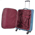 HBY-0160 - HIGHBURY Marrakesh Blue Stripe Ultra Light Weight Luggage