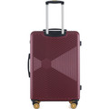 HBY-0168 - Burgundy - HIGHBURY - Yellowstone Hard Luggage Cases