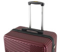 HBY-0168 - Burgundy - HIGHBURY - Yellowstone Hard Luggage Cases