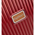 HBY-0171- HIGHBURY - ELEGANCE Burgundy Hard Luggage Cases